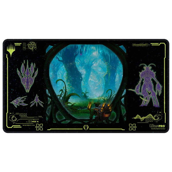 Magic Spillem 195 165 Tte  Playmat  Holofoil Edge Of Eternities: Green Mythic Ultra Pro  38887