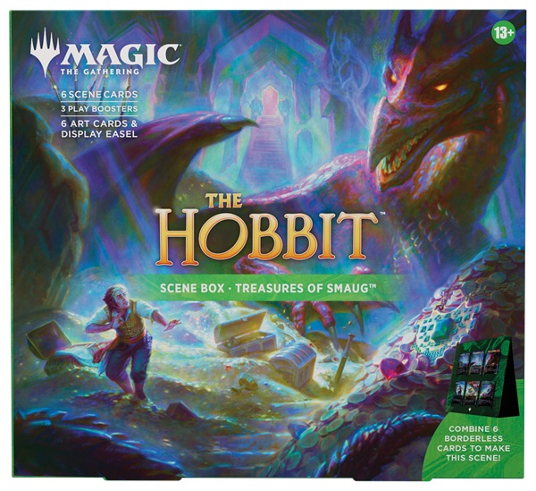 Magic: The Gathering The Hobbit Scene Box: Treasures Of Smaug   Promokort    Play Boosters     Art Cards