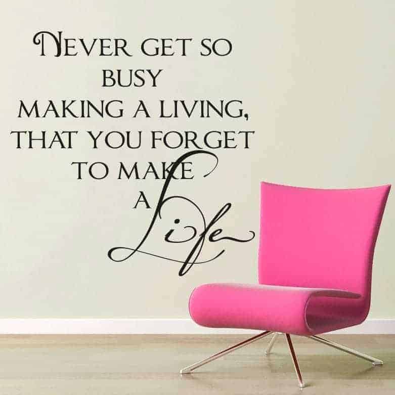 Make   Life Wallsticker
