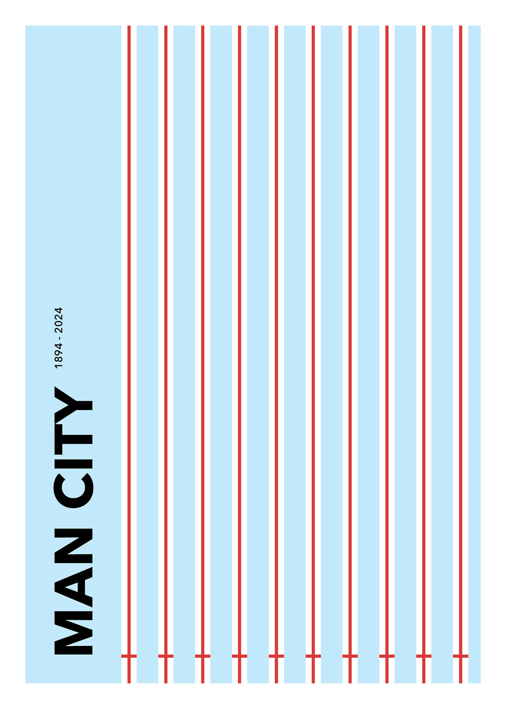 Man City 1894-2024 Af Olé Olé