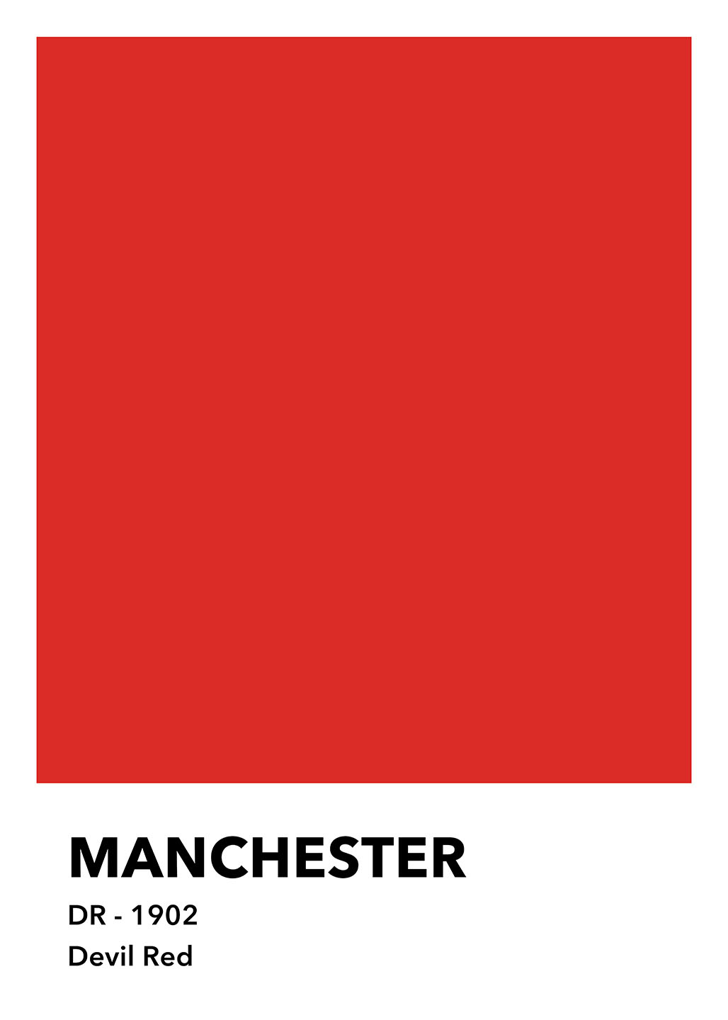 Manchester Devil Red Af Olé Olé