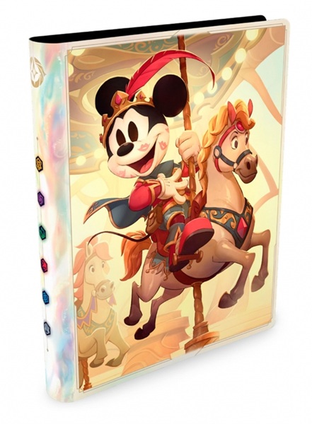 Mappe Disney Lorcana Tcg: Set 13 Attack Of The Vine : Mickey Mouse And Minnie Mouse In Fabled -pocket Lorebook Card Portfolio Album Holder 252 Kort