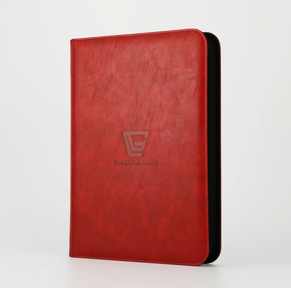 Mappe Gemloader Premium Collector Binder: Red Holder 360 Kort