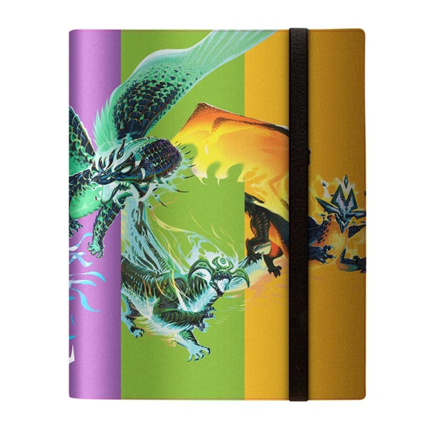 Mappe Magic Tarkir: Dragonstorm  -pocket Pro-binder: Prerelease Key Artwork  Plads Til 360 Kort  Ultra Pro  38824