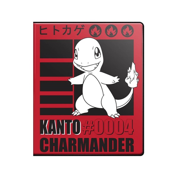 Mappe Pokemon Charmander Album  -pocket  Holder 180 Kort  Ultrapro  16596