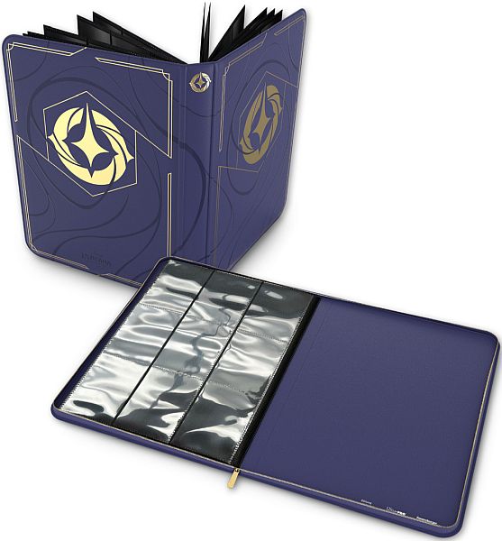 Mappe Zippered  -pocket Pro-binder Disney Lorcana Tcg: Premium 18x14  Plads Til 252 Kort  Ultra Pro Ravensburger  11098566