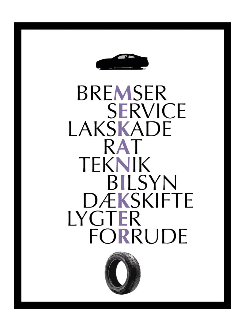 Mekaniker Citat Plakat