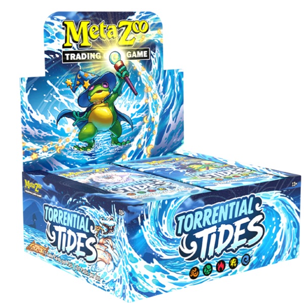 Metazoo Tcg  2025 : Torrential Tides Booster Box  Display  24 Packs