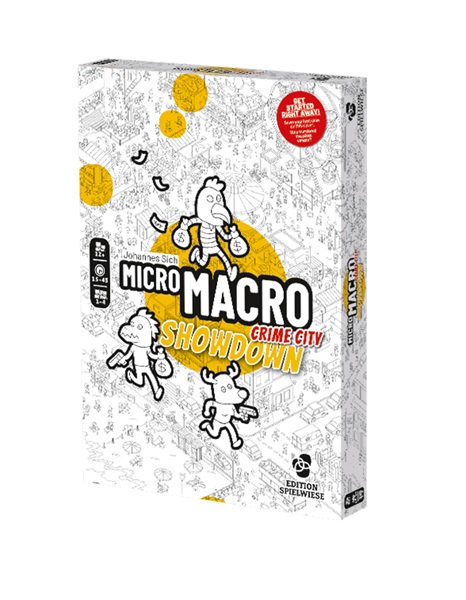 Micromacro    Engelsk : Crime City Showdown Board Game