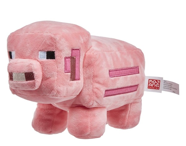 Minecraft Pig Plush Figure 20cm