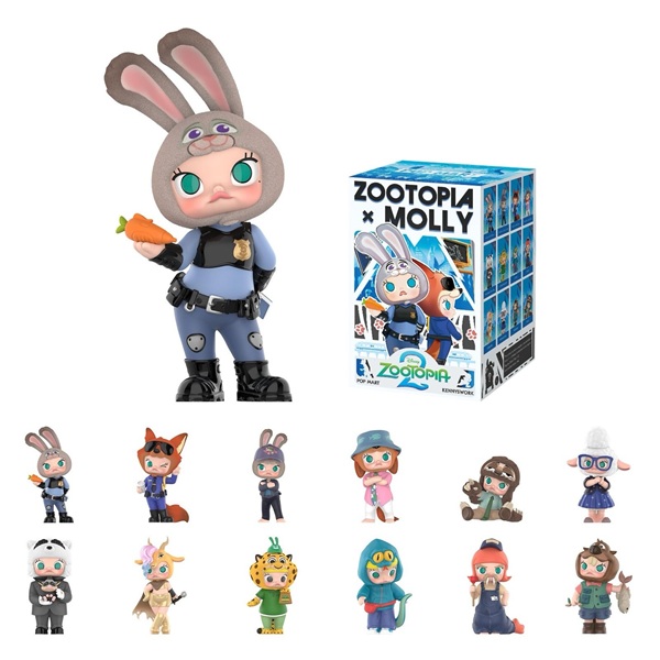 Molly 195 151 Zootopia: Co-branded Series Figures Blindbox