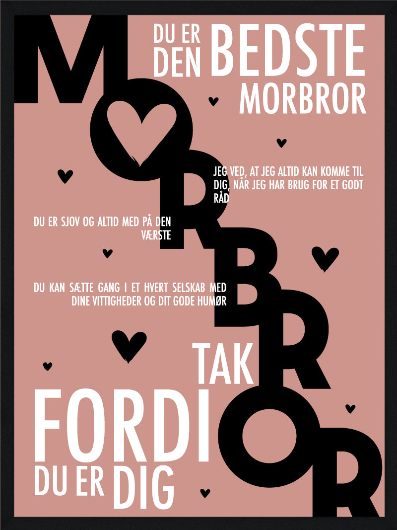 Morbror Plakat Personlig Plakat