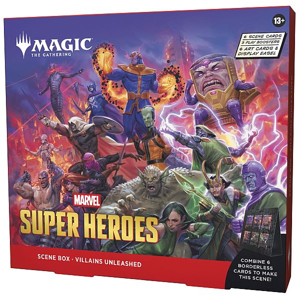 Mtg Marvel Super Heroes Scene Box: Villains Unleashed