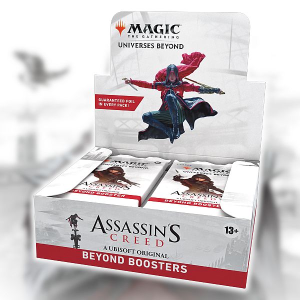 Mtg Universes Beyond Assassin   Creed Beyond Booster Box