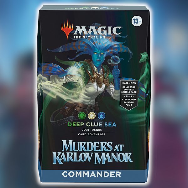 Murders At Karlov Manor Commander  Edh  Multiplayer Magic Deck: V3 Deep Clue Sea 100 Kort