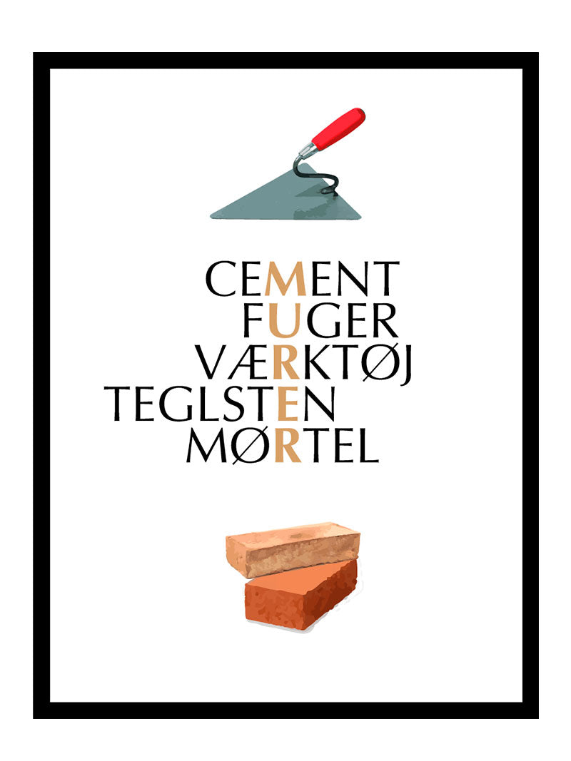 Murer Citat Plakat