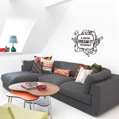 Mydream Wallsticker Af Heidi Holm Pedersen  42x56 Cm