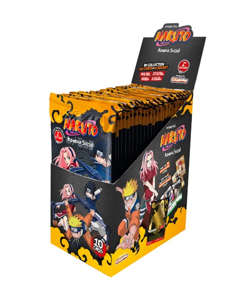 Naruto Mythos Trading Card Game Tcg : Set 01 Konoha Shido Booster Box 2nd Edition Display 24 Packs