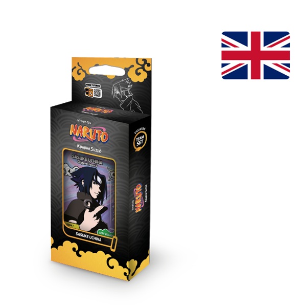 Naruto Mythos Trading Card Game Tcg : Set 01 Konoha Shido Team Set 2nd Edition : Sasuke Uchiha Boosters