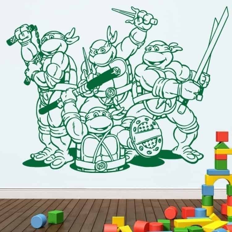Ninja Turtles Wallsticker