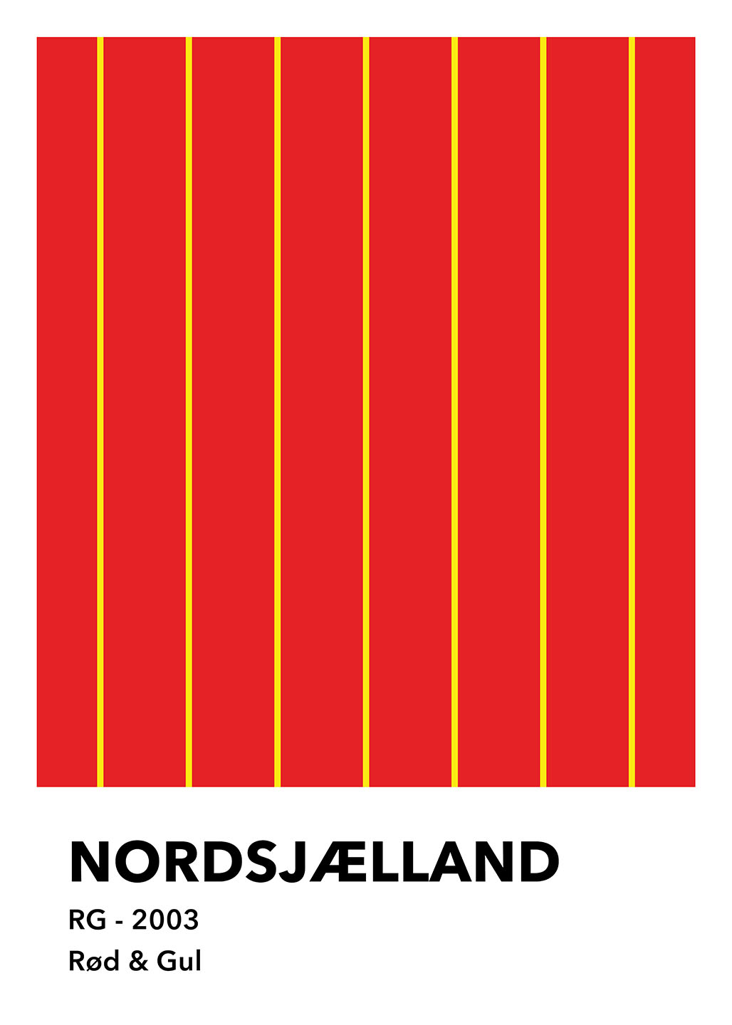 Nordsjælland Rød   Gul Af Olé Olé