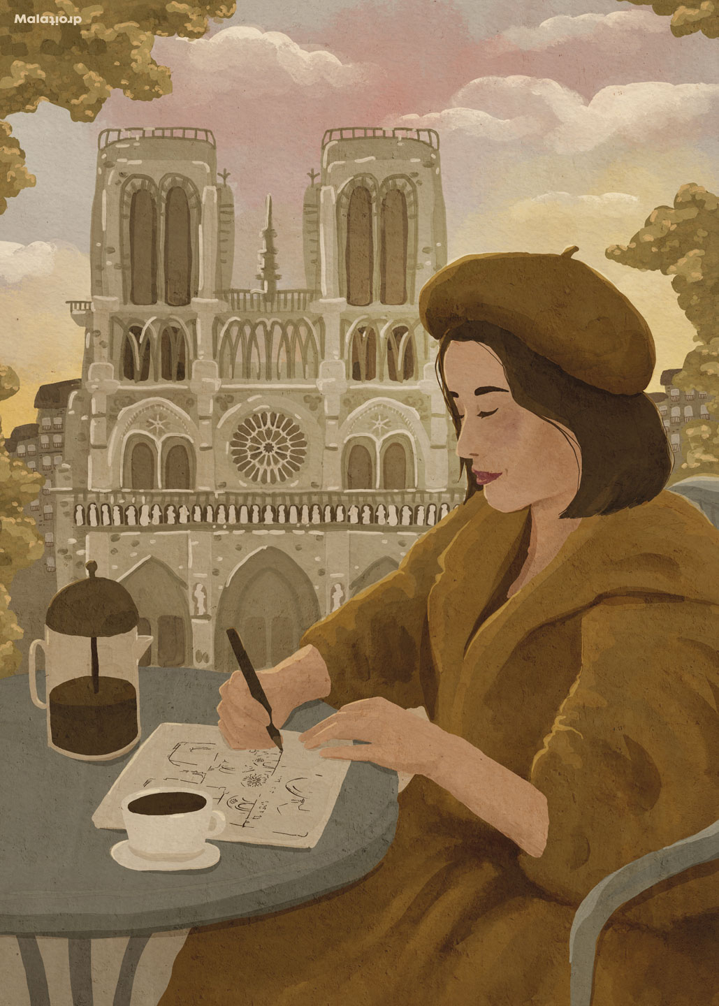 Notre Dame De Paris Af Maladroit