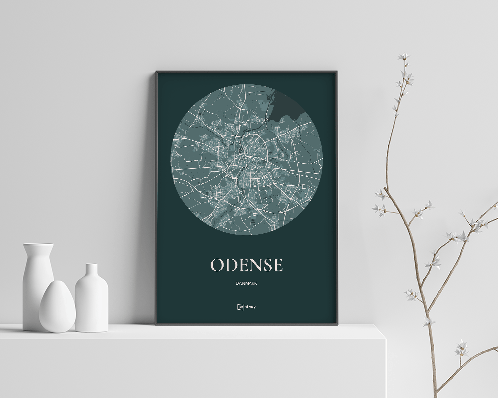Odense Plakaten Skovgrøn