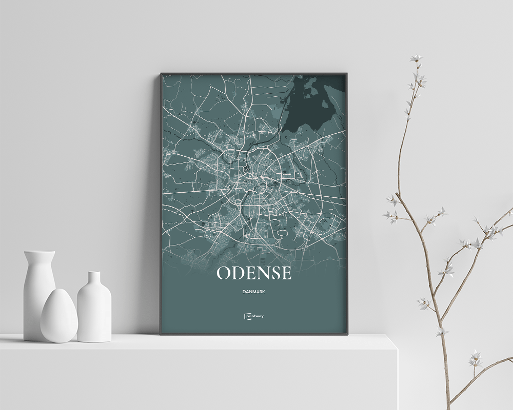 Odense Plakaten Skovgrøn