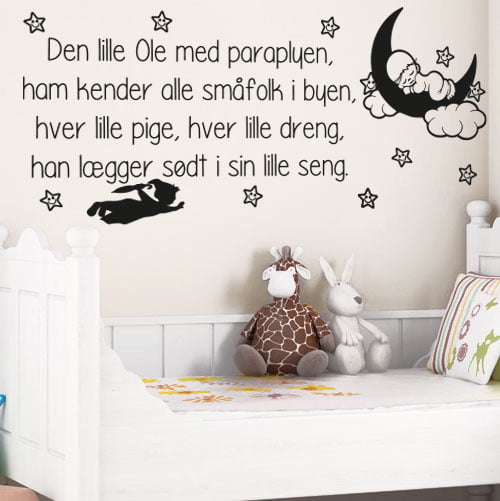 Ole Lukøje Wallsticker