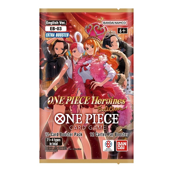 One Piece Card Game: Eb03: One Piece Heroines Edition Extra Booster Pack