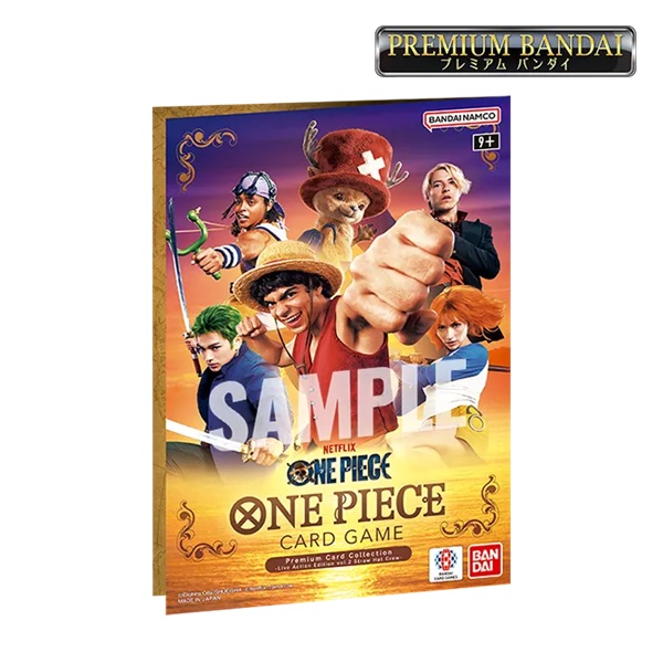 One Piece Card Game: Premium Card Collection Live Action Edition Vol Straw Hat Crew Cards Booklet