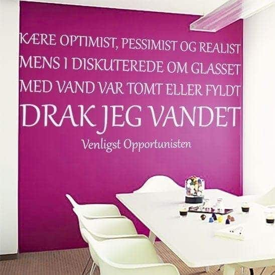 Opportunisten Wallsticker