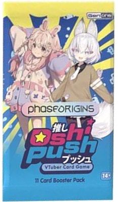 Oshi Push Vtuber Card Game: Gen One: Phase Origins Booster Pack