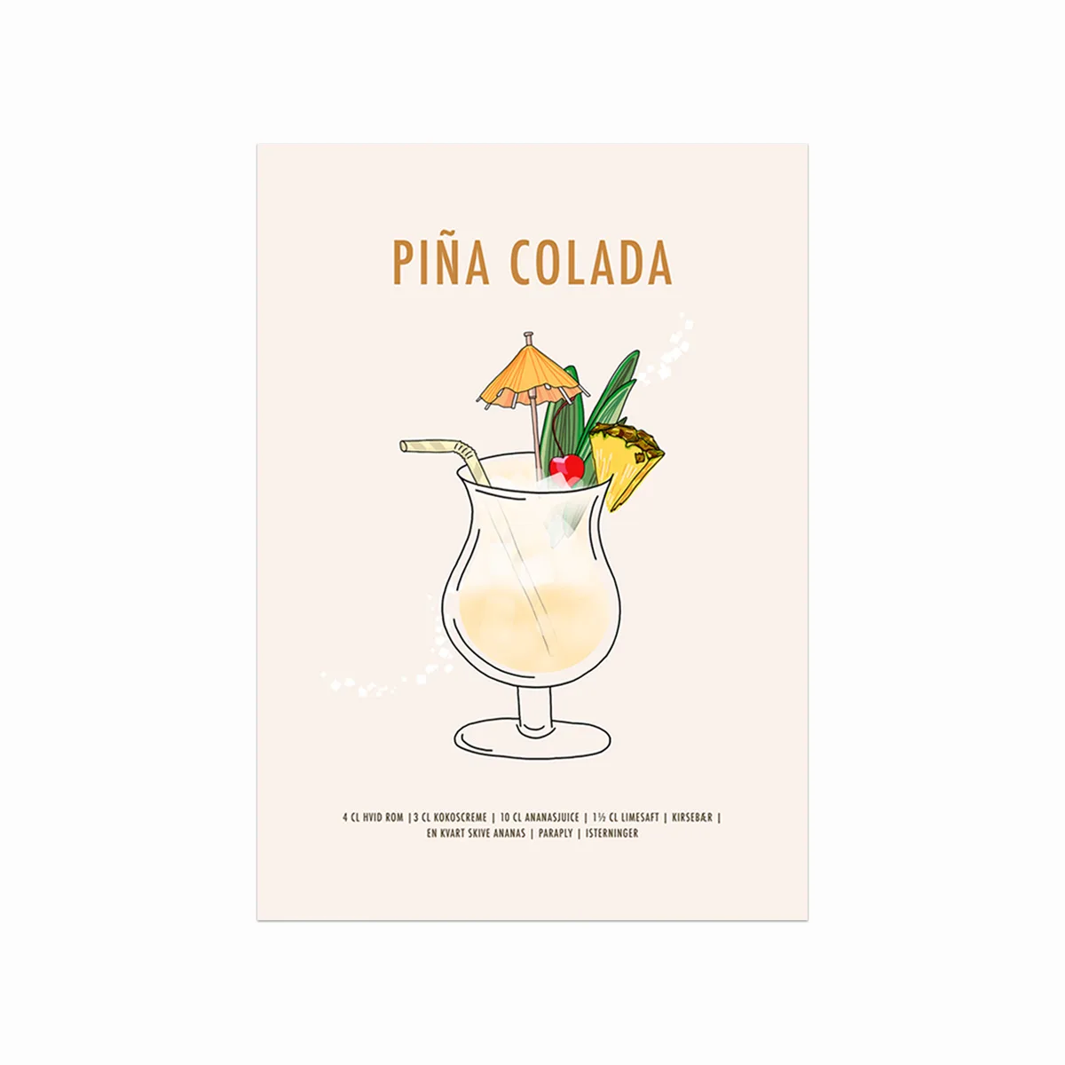 Piña Colada Drinks Opskrift