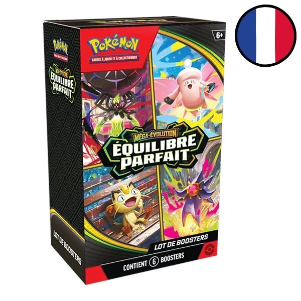Pokemon Booster Pakke Fransk French Me03 Mega Evolution: Perfect Order Booster Pack Bundle  Box Med   Boosters