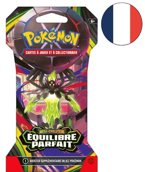 Pokemon Booster Pakke Fransk French Me03 Mega Evolution: Perfect Order Sleeved Booster Pack  Quot Cardboard   Pap Blister Quot