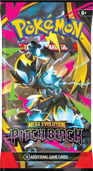 Pokemon Booster Pakke Me05 Mega Evolution: Pitch Black