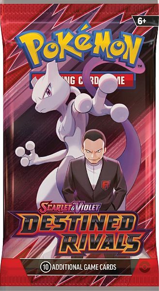 Pokemon Booster Pakke Sv10 Scarlet   Violet: Destined Rivals