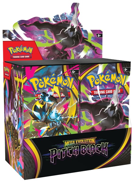 Pokemon Display  Booster Box  Me05 Mega Evolution: Pitch Black 36 Boosters