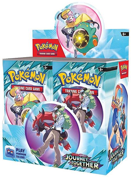 Pokemon Display  Booster Box  Sv09 Scarlet   Violet: Journey Together 36 Boosters