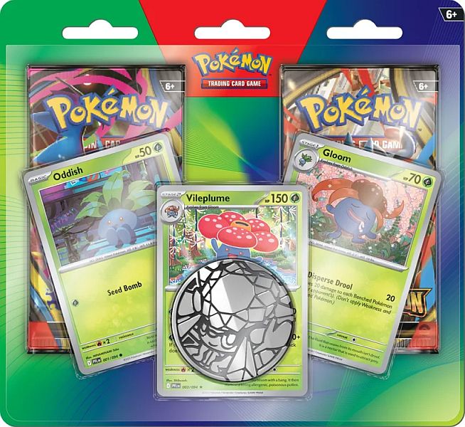 Pokemon Enhanced -pack Blister Pack 2026 Vileplume