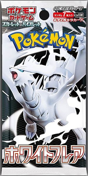 Pokemon Japansk Sv11w White Flare Booster Pack
