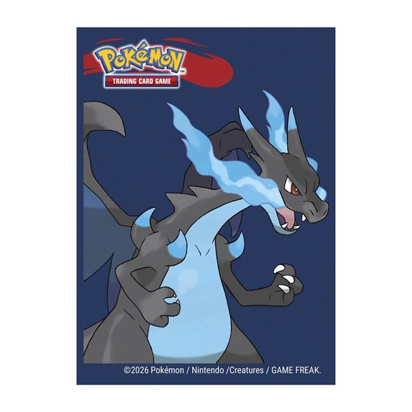 Pokemon Mega Charizard   Deck Protector 65 Lommer Ultra Pro Sleeves  16730
