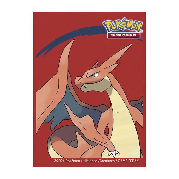 Pokemon Mega Charizard   Deck Protector 65 Lommer Ultra Pro Sleeves  16731