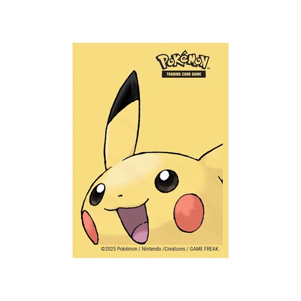 Pokemon Pikachu  2025  Deck Protector 65 Lommer Ultra Pro Sleeves  16539