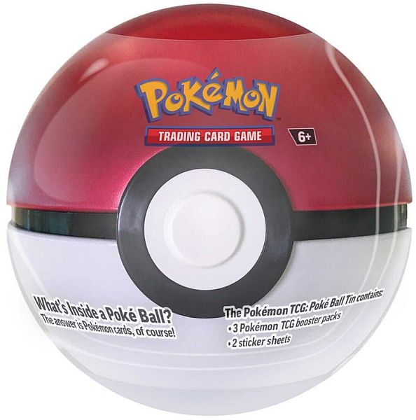 Pokemon Pokeball Tin  2025    Boosters   Stickers