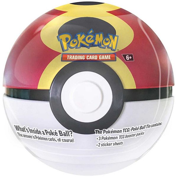 Pokemon Repeat Ball Tin  2025    Boosters   Stickers
