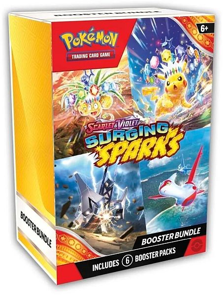 Pokemon Scarlet   Violet: Surging Sparks Booster Bundle