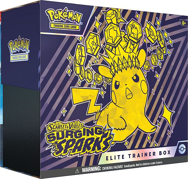 Pokemon Scarlet   Violet Surging Sparks: Elite Trainer Box