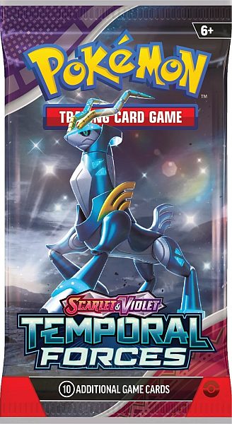 Pokemon Scarlet   Violet Sv05 Temporal Forces Booster Pack